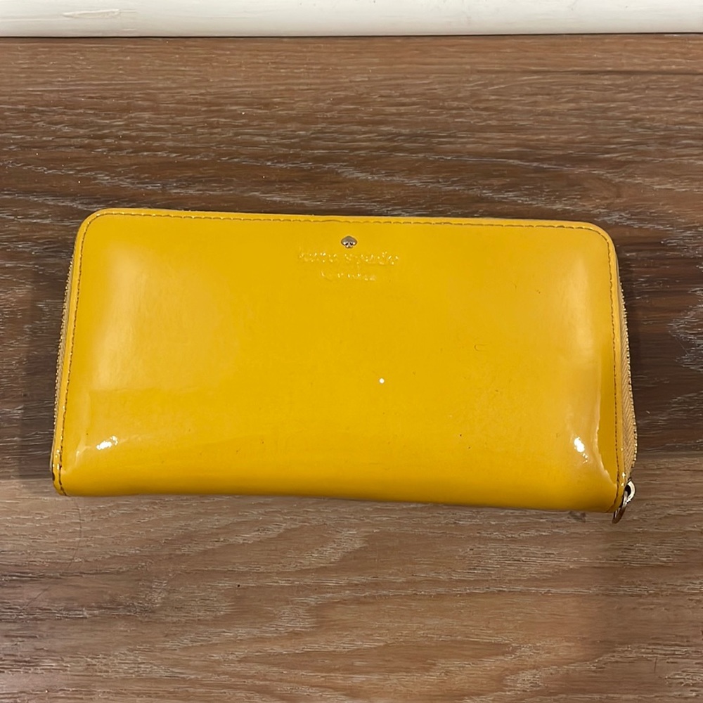 Yellow/Gold Kate Spade Wallet